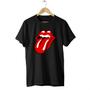 Imagem de Camisa Básica The Rolling Banda Mick Rock Jagger Logo Stones