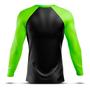 Imagem de Camisa Blusa Camiseta Masculina Feminina Térmica Rash Guard Manga Longa Academia Futebol Ciclismo