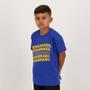 Imagem de Camisa Bora Brasil Infantil Azul