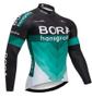 Imagem de Camisa Bora Manga Longa Dry Fit Mtb Ciclismo Bike  Ziper Bicicleta