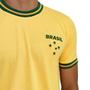 Imagem de Camisa Brasil Nações Algodão Amarela - Masculino