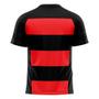 Imagem de Camisa Braziline Flamengo Scope Masculina - Preto/Vermelho