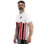 Imagem de Camisa Braziline São Paulo Bursary Branco Vermelho e Preto - Masculino