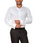 Imagem de Camisa Calvin Klein Vestido Slim Fit Non Iron Herringbone White