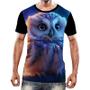 Imagem de Camisa Camiseta Animais Corujas Misticas Aves Noturnas HD 15