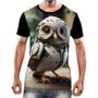 Imagem de Camisa Camiseta Animais Corujas Misticas Aves Noturnas HD 25