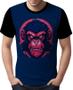 Imagem de Camisa Camiseta Babuino Macaco Gorila Face Animais Selva 4