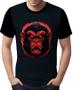 Imagem de Camisa Camiseta Babuino Macaco Gorila Face Animais Selva 5