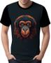 Imagem de Camisa Camiseta Babuino Macaco Gorila Face Animais Selva 6