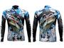 Imagem de Camisa Camiseta Blusa de Pesca  Kit Tucunaré com 4 peças com Proteção Solar UV50