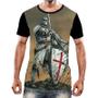 Imagem de Camisa Camiseta Cavaleiros Templários Cruzadas Armaduras 4
