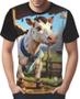 Imagem de Camisa Camiseta Color Animais da Fazenda Vaquinhas HD 1