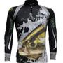 Imagem de Camisa Camiseta De Pesca Ciclismo Proteção Uv50 KFF304 GG