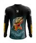 Imagem de Camisa Camiseta de pesca proteção UV50+ SK21 Dourado