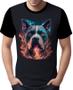 Imagem de Camisa Camiseta Estampada Pitbull Cachorro Guarda Cão 2