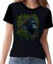 Imagem de Camisa Camiseta Estampada Primata Gorila Selva Africa HD 1