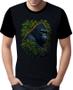 Imagem de Camisa Camiseta Estampada Primata Gorila Selva Africa HD 2