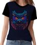 Imagem de Camisa Camiseta Estampada T-shirt Face Coruja Neon Ave 1
