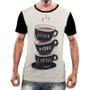 Imagem de Camisa Camiseta Estampas Eu amo Café Coffee Grãos Arte HD 11