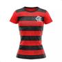 Imagem de Camisa Camiseta Feminina Flamengo Shout Clássica Licenciada Blusa