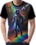 Imagem de Camisa Camiseta Galaxias Astronauta Marte Lua Planetas 5