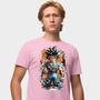 Imagem de Camisa Camiseta Genuine Grit Masculina Estampada Algodão 30.1 Dragon Ball Z Goku