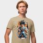 Imagem de Camisa Camiseta Genuine Grit Masculina Estampada Algodão 30.1 Dragon Ball Z Goku