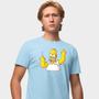 Imagem de Camisa Camiseta Genuine Grit Masculina Estampada Algodão 30.1 Homer Simpson Dedo do Meio