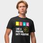 Imagem de Camisa Camiseta Genuine Grit Masculina Estampada Algodão 30.1 Think Like a Proton