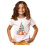 Imagem de Camisa Camiseta Infantil Feliz Natal Festa Papai Noel Árvore de Natal Luzes Colorido 09