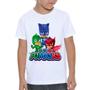 Imagem de Camisa-camiseta Infantil Pj Masks Desenha animado Blusa unissex camisa 100%