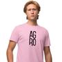 Imagem de Camisa Camiseta Masculina Estampada Agro 100% Algodão Fio 30.1 Penteado