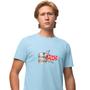 Imagem de Camisa Camiseta Masculina Estampada Coluna Fisio 100% Algodão Fio 30.1 Penteado