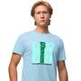 Imagem de Camisa Camiseta Masculina Estampada Fisio Com a Gente Não Tem Mancada 100% Algodão Fio 30.1 Penteado