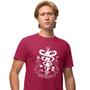 Imagem de Camisa Camiseta Masculina Estampada Gotic Fisioterapia 100% Algodão Fio 30.1 Penteado