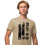 Imagem de Camisa Camiseta Masculina Estampada Harakiri 100% Algodão Fio 30.1 Penteado