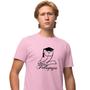 Imagem de Camisa Camiseta Masculina Estampada Pedagogia Coruja 100% Algodão Fio 30.1 Penteado