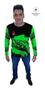 Imagem de Camisa Camiseta Masculina Térmica Com Proteção Uv Pesca (Verde) Adulto