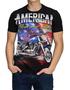 Imagem de Camisa Camiseta Moto Motoqueiro Harley Preta Masculina