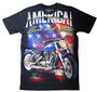 Imagem de Camisa Camiseta Moto Motoqueiro Harley Preta Masculina