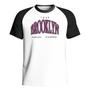 Camisa Camiseta Raglan Masculina de Algodão Gola Redonda Brooklyn - Relaxado Imagem de Camisa Camiseta Raglan Masculina de Algodão Gola Redonda Brooklyn