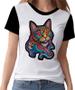 Imagem de Camisa Camiseta Rave Gato Psicodélico Good Vibe Psicodeli 22