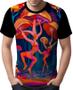 Imagem de Camisa Camiseta Rave Jardim Psicodélico Good Vibe Cogumelo 1