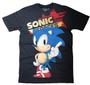 Imagem de Camisa Camiseta Sonic Mega Blusa Games Geek Series Animes Masculino e Infantil