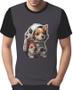 Imagem de Camisa Camiseta Tshirt Cachorro Astronauta Cão Lua Marte 3