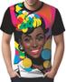 Imagem de Camisa Camiseta Tshirt  Mu.lher Negra Preta PopArt Cultura 3