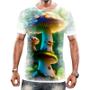 Imagem de Camisa Camiseta Tshirt Natureza Cogumelos Psicodélica HD 7