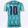 Imagem de Camisa Chapecoense III 19/20 Nº10 Jogador Umbro Masculina - Marinho+Verde