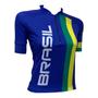 Imagem de Camisa Ciclismo Advanced Brasil Tarja Feminina - Azul