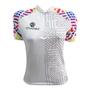 Imagem de Camisa Ciclismo Advanced Feminina Mosaico - Branco